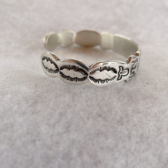 Sterling Silver Cuff Bracelet - Picture 2 of 4